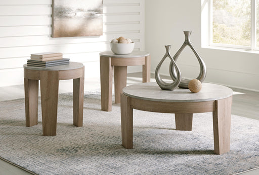 Guystone Table (Set of 3) - Home Furniture And More (Brentwood, MD)