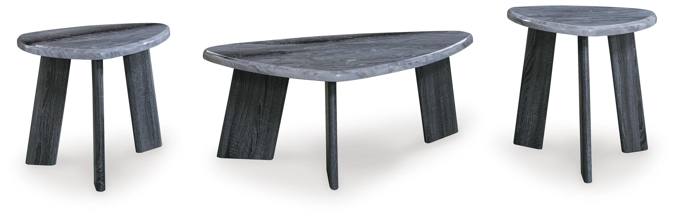 Bluebond Table (Set of 3) - Home Furniture And More (Brentwood, MD)