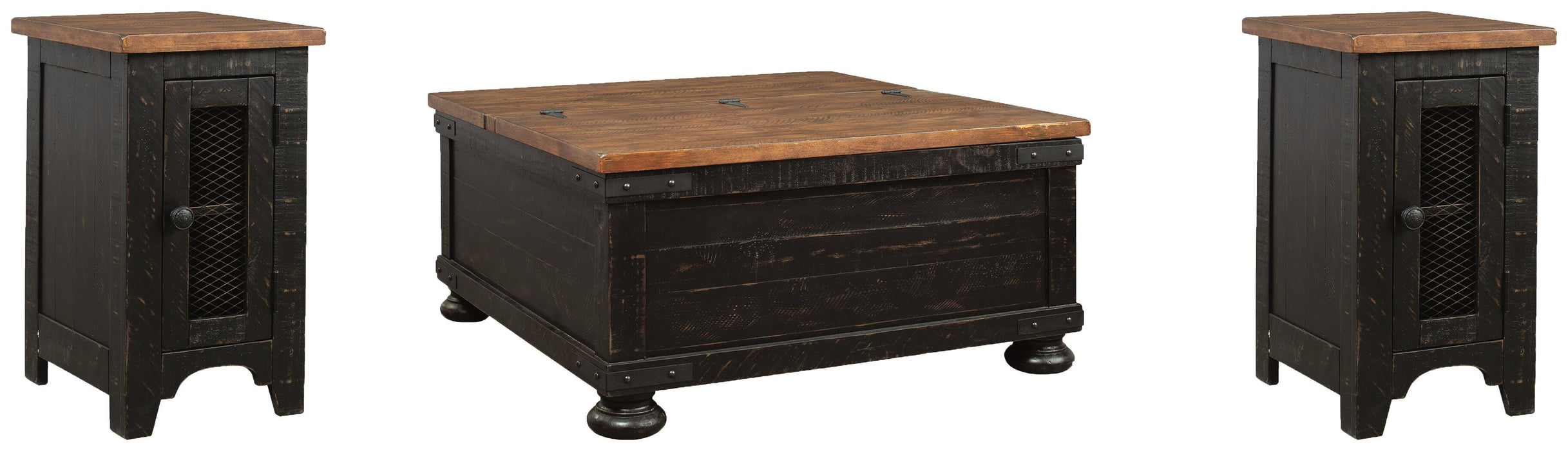 Valebeck Occasional Table Set - Home Furniture And More (Brentwood, MD)