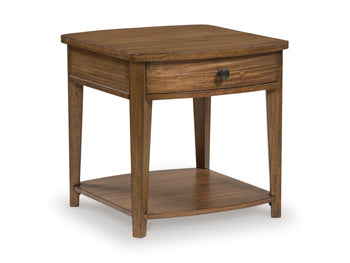 Burkbyer End Table - Home Furniture And More (Brentwood, MD)