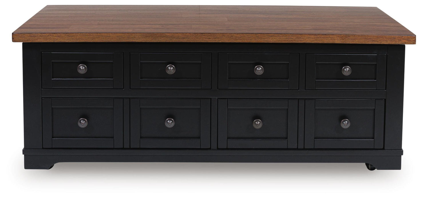 Wildenauer Lift-Top Coffee Table - Home Furniture And More (Brentwood, MD)