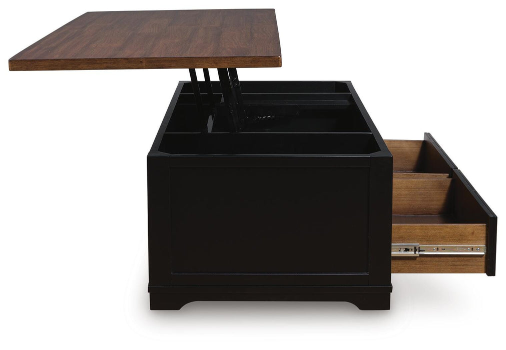 Wildenauer Lift-Top Coffee Table - Home Furniture And More (Brentwood, MD)