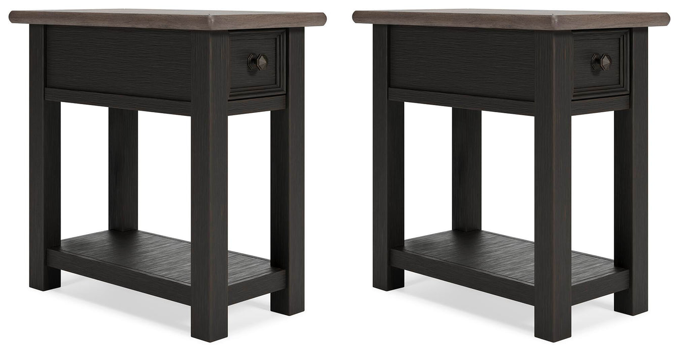 Tyler Creek End Table Set - Home Furniture And More (Brentwood, MD)
