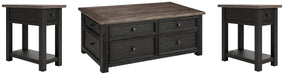 Tyler Creek Occasional Table Set - Home Furniture And More (Brentwood, MD)