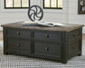 Tyler Creek Occasional Table Set - Home Furniture And More (Brentwood, MD)
