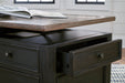 Tyler Creek Occasional Table Set - Home Furniture And More (Brentwood, MD)