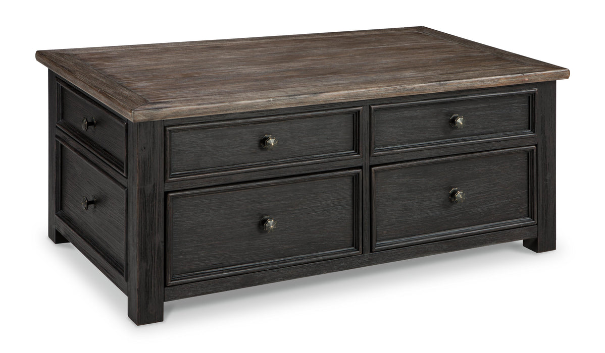 Tyler Creek Occasional Table Set - Home Furniture And More (Brentwood, MD)