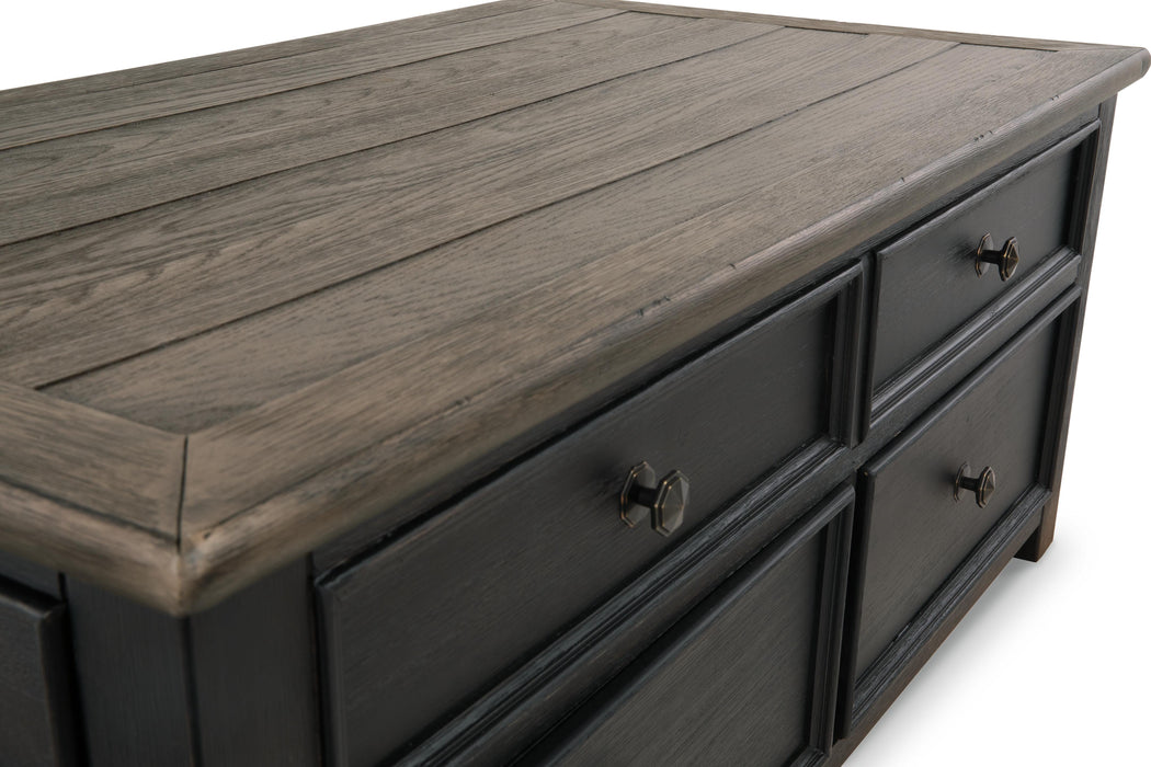 Tyler Creek Occasional Table Set - Home Furniture And More (Brentwood, MD)