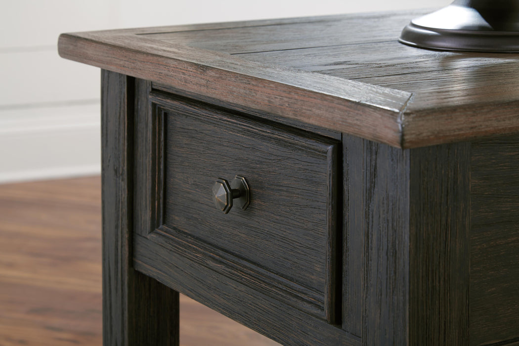 Tyler Creek Occasional Table Set - Home Furniture And More (Brentwood, MD)