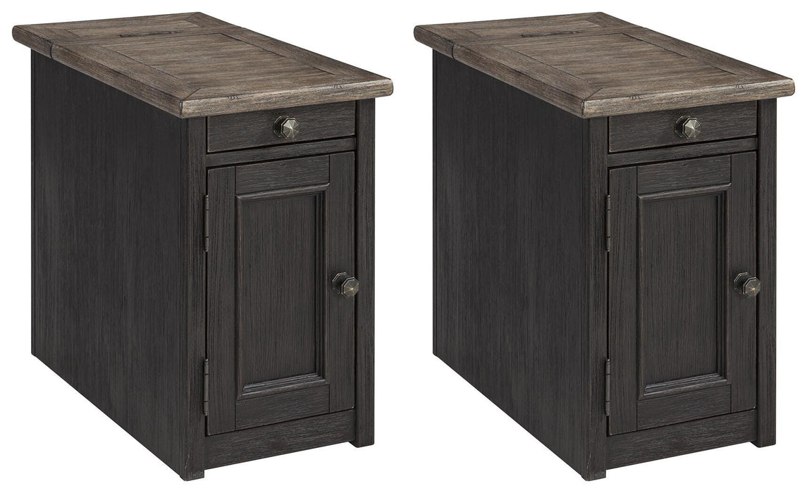 Tyler Creek End Table Set - Home Furniture And More (Brentwood, MD)