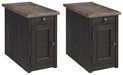 Tyler Creek End Table Set - Home Furniture And More (Brentwood, MD)