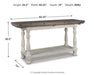 Havalance Sofa/Console Table - Home Furniture And More (Brentwood, MD)