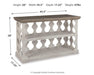 Havalance Sofa/Console Table - Home Furniture And More (Brentwood, MD)