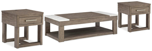 Loyaska Occasional Table Set - Home Furniture And More (Brentwood, MD)