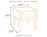 Todoe End Table Set - Home Furniture And More (Brentwood, MD)
