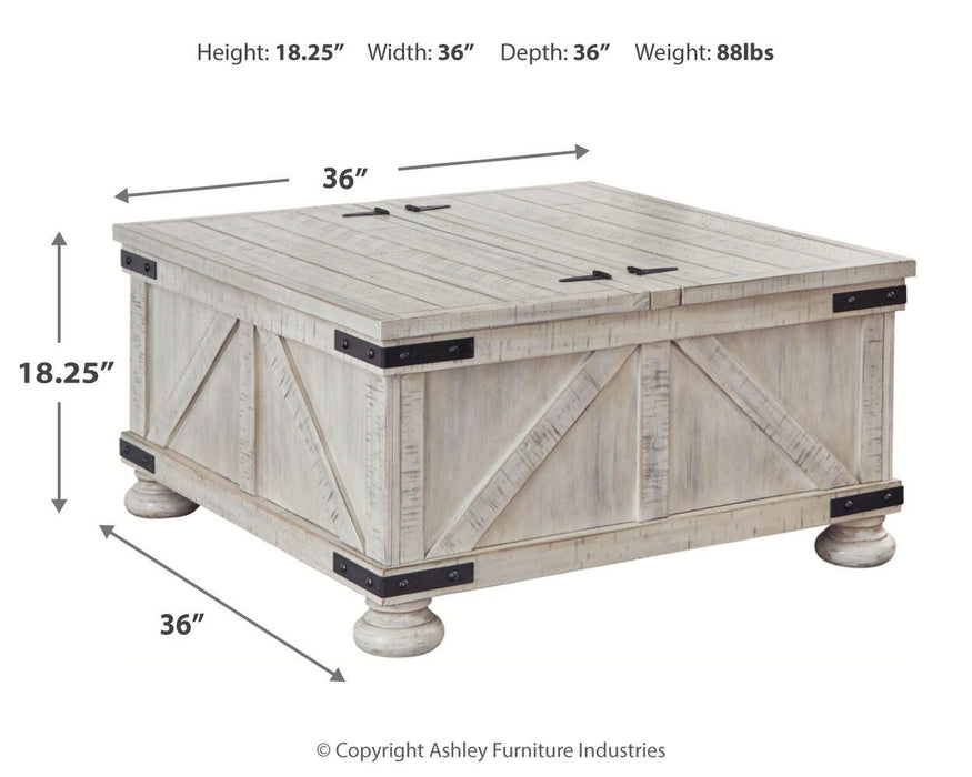 Carynhurst Coffee Table - Home Furniture And More (Brentwood, MD)