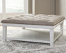 Kanwyn Upholstered Ottoman Coffee Table - Home Furniture And More (Brentwood, MD)