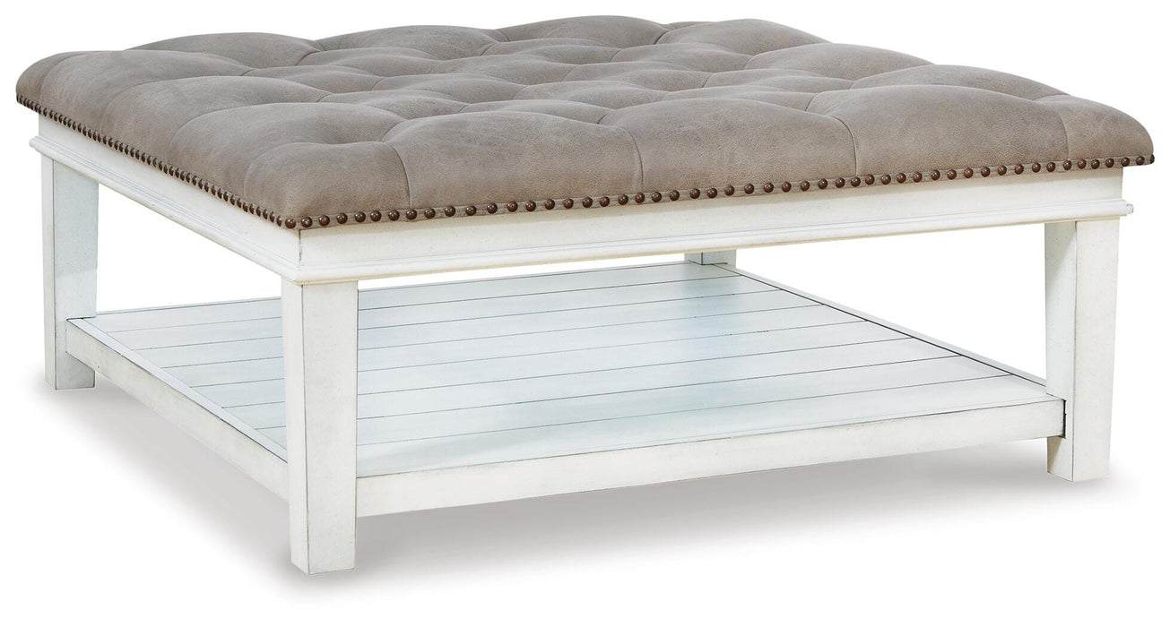 Kanwyn Upholstered Ottoman Coffee Table - Home Furniture And More (Brentwood, MD)
