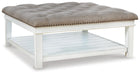 Kanwyn Upholstered Ottoman Coffee Table - Home Furniture And More (Brentwood, MD)