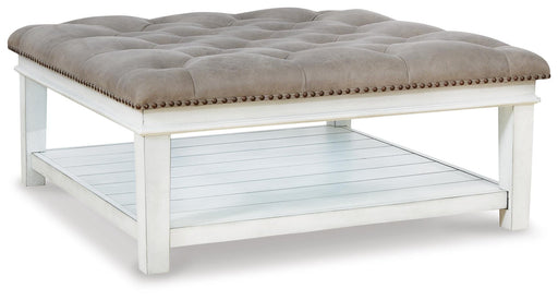 Kanwyn Upholstered Ottoman Coffee Table - Home Furniture And More (Brentwood, MD)