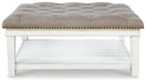 Kanwyn Upholstered Ottoman Coffee Table - Home Furniture And More (Brentwood, MD)