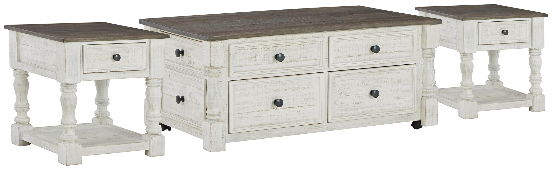 Havalance Occasional Table Set - Home Furniture And More (Brentwood, MD)