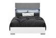 Talia White Bed With Led - Home Furniture And More (Brentwood, MD)