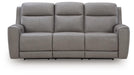 5Z-Comfort Power Reclining Sofa - Home Furniture And More (Brentwood, MD)