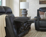 5Z-Comfort Power Reclining Loveseat with Console - Home Furniture And More (Brentwood, MD)