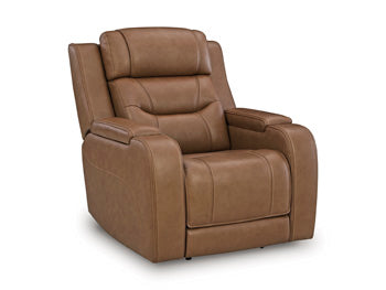 Knightington Power Recliner with Audio Seating - Home Furniture And More (Brentwood, MD)