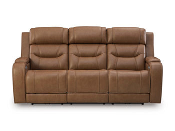 Knightington Power Reclining Sofa with Audio Seating - Home Furniture And More (Brentwood, MD)