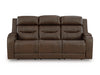 Knightington Power Reclining Sofa with Audio Seating - Home Furniture And More (Brentwood, MD)