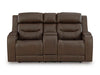 Knightington Power Reclining Loveseat with Audio Seating - Home Furniture And More (Brentwood, MD)