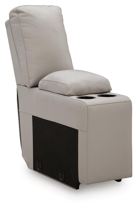 Gravier Power Reclining Sectional with Storage Console - Home Furniture And More (Brentwood, MD)