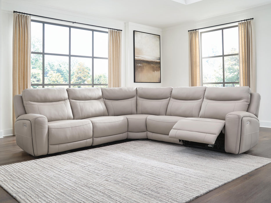 Gravier Power Reclining Sectional - Home Furniture And More (Brentwood, MD)