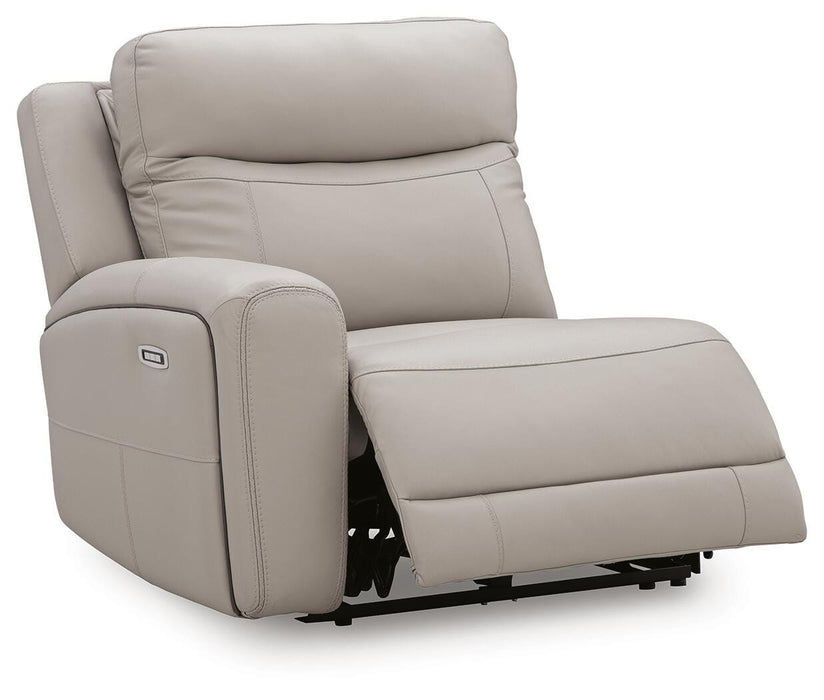 Gravier Power Reclining Sectional with Storage Console - Home Furniture And More (Brentwood, MD)