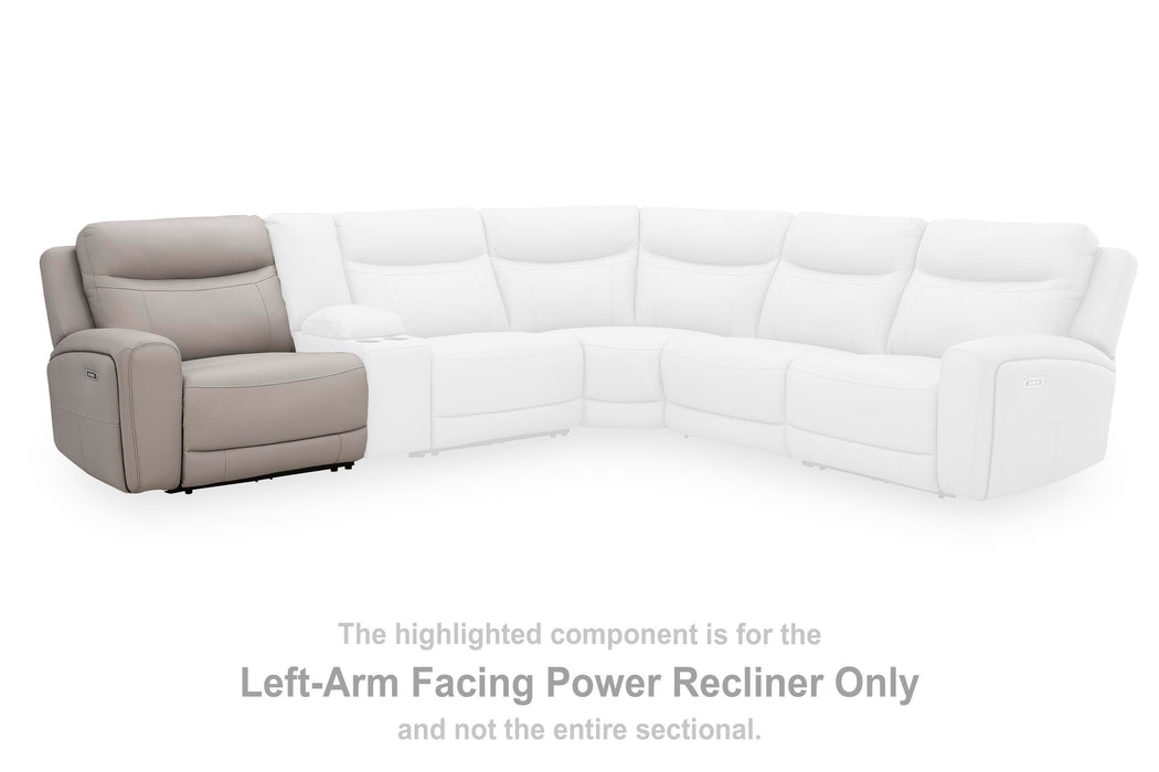 Gravier Power Reclining Sectional - Home Furniture And More (Brentwood, MD)