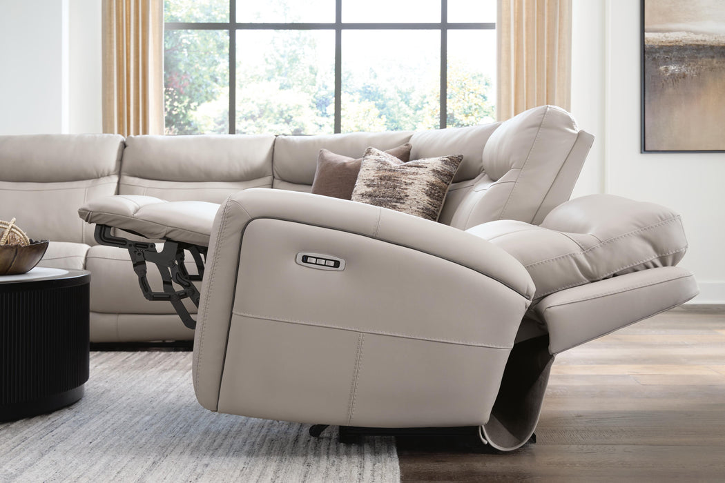 Gravier Power Reclining Sectional - Home Furniture And More (Brentwood, MD)