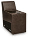 ModZ Power Reclining Sectional Loveseat with Audio Console - Home Furniture And More (Brentwood, MD)