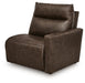ModZ Power Reclining Sectional Loveseat with Audio Console - Home Furniture And More (Brentwood, MD)