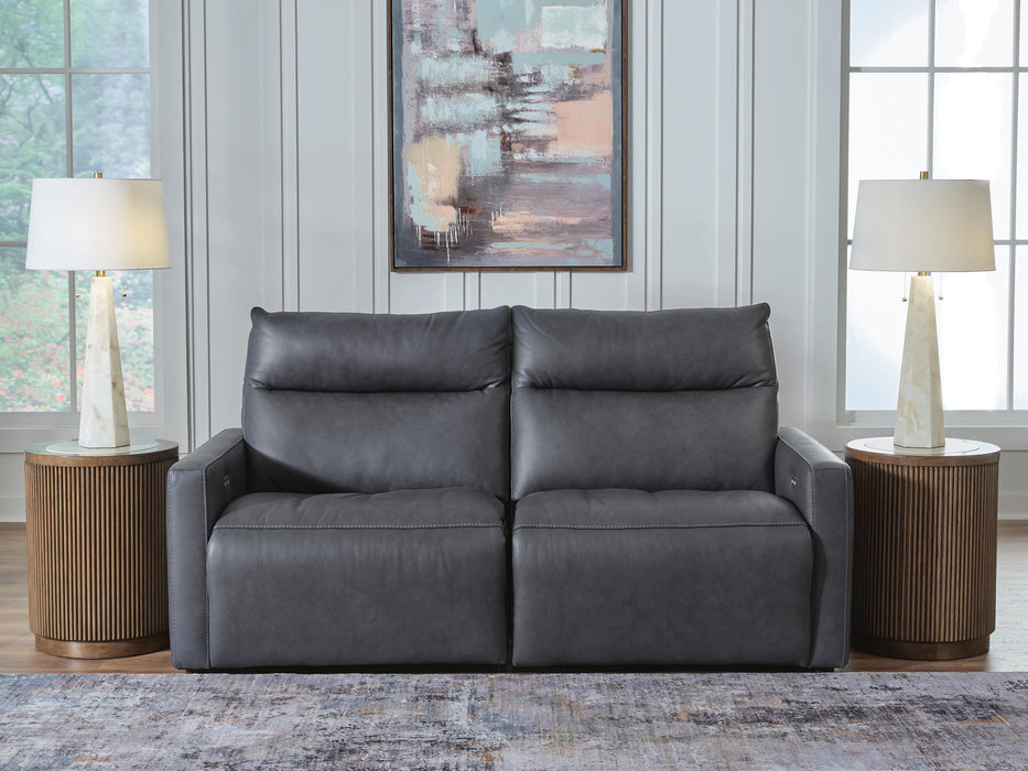 ModZ Power Reclining Sectional Loveseat - Home Furniture And More (Brentwood, MD)