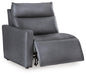 ModZ Power Reclining Sectional Loveseat with Audio Console - Home Furniture And More (Brentwood, MD)