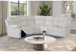 U6026 Blanche White Sectional Sofa - Home Furniture And More (Brentwood, MD)
