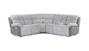 U6028 Grey Sectional With Led - Home Furniture And More (Brentwood, MD)