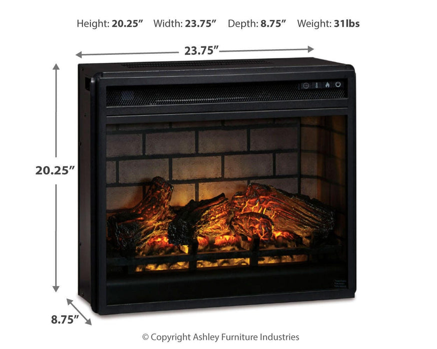 Entertainment Accessories Electric Infrared Fireplace Insert - Home Furniture And More (Brentwood, MD)