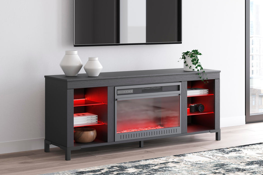 Cayberry 60" TV Stand with Electric Fireplace - Home Furniture And More (Brentwood, MD)