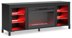 Cayberry 60" TV Stand with Electric Fireplace - Home Furniture And More (Brentwood, MD)