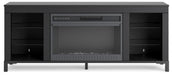 Cayberry 60" TV Stand with Electric Fireplace - Home Furniture And More (Brentwood, MD)