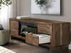 Zadilyn 72" TV Stand with Electric Fireplace - Home Furniture And More (Brentwood, MD)