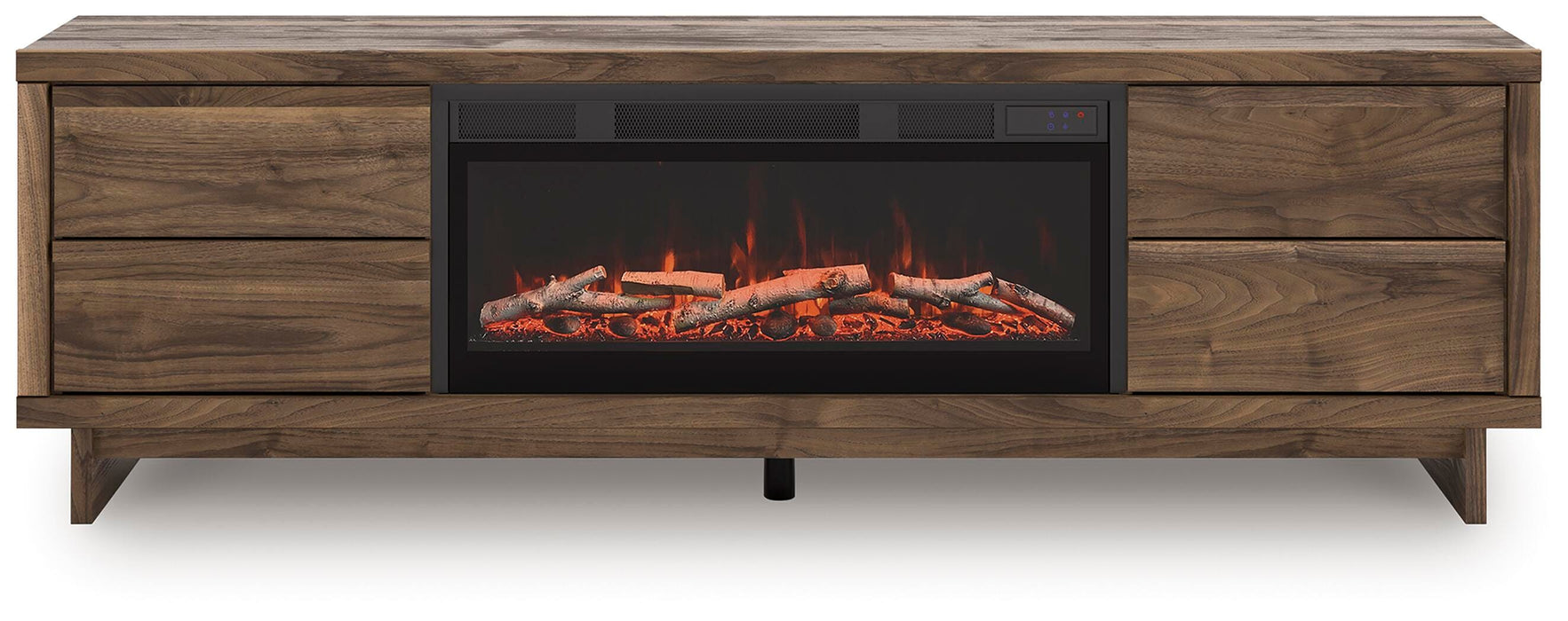 Zadilyn 72" TV Stand with Electric Fireplace - Home Furniture And More (Brentwood, MD)
